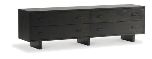 Aspen Low 4-Drawer Dresser
