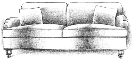 [1220-01] Burlington Sofa